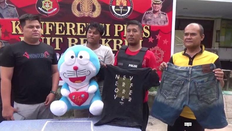 Residivis Nekat Mencuri Motor Lagi demi Beli Boneka Doraemon untuk Pacar di Medan