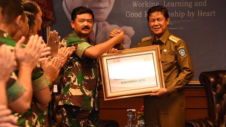 Panglima TNI Tinjau Lokasi Makogabwilhan I di Tanjungpinang Kepri