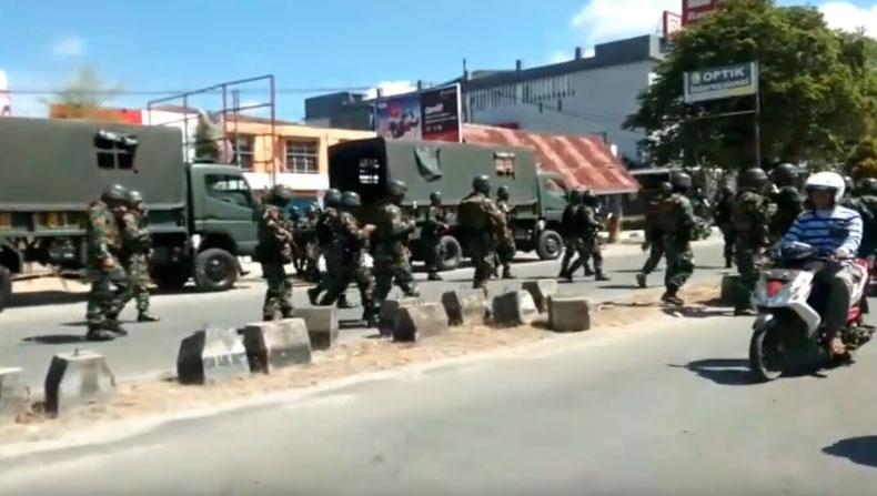 Ricuh di Kota Sorong Papua, Dandim: Situasi Sudah Aman Terkendali