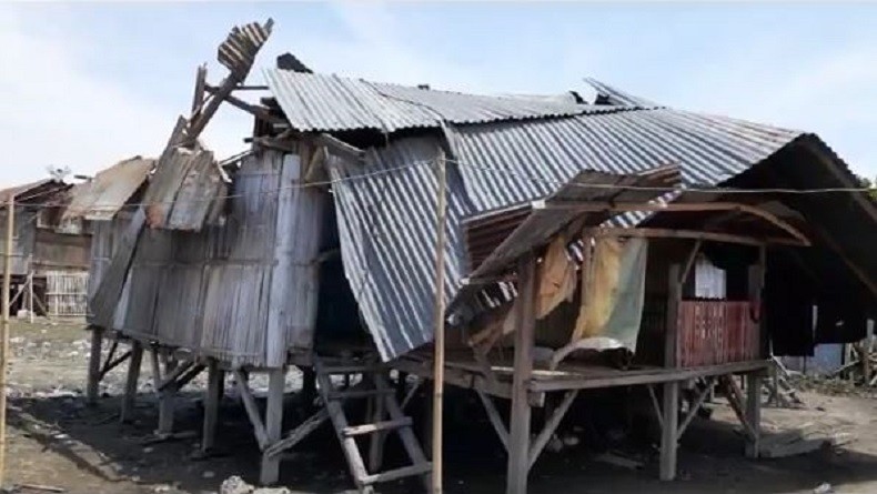 Warga di Sikka Butuh Seng dan Kayu untuk Perbaiki Rumah usai Kena Puting Beliung