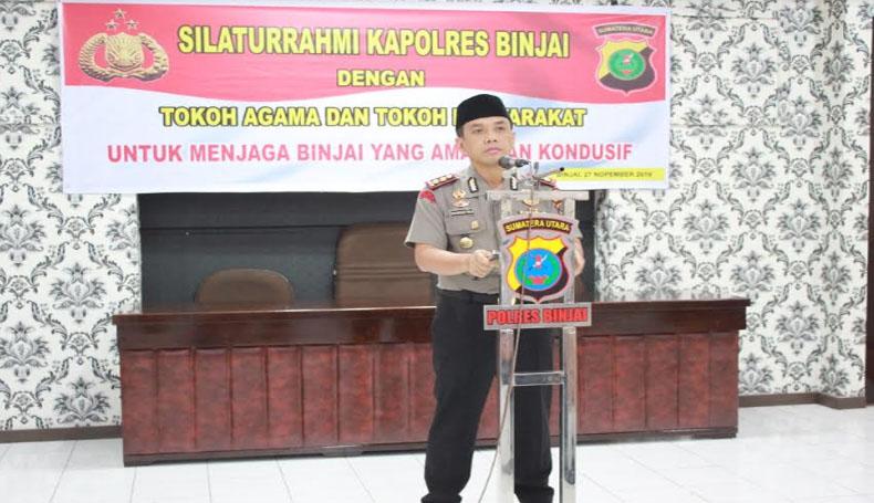 Posting ‘Tujuan Tersembunyi Reuni 212’ di Medsos, Kapolres Binjai Minta Maaf 