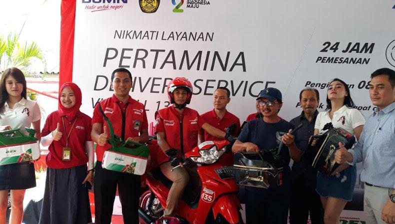 Tekan 135, BBM dan Elpiji Langsung Diantar tanpa Antre di SPBU