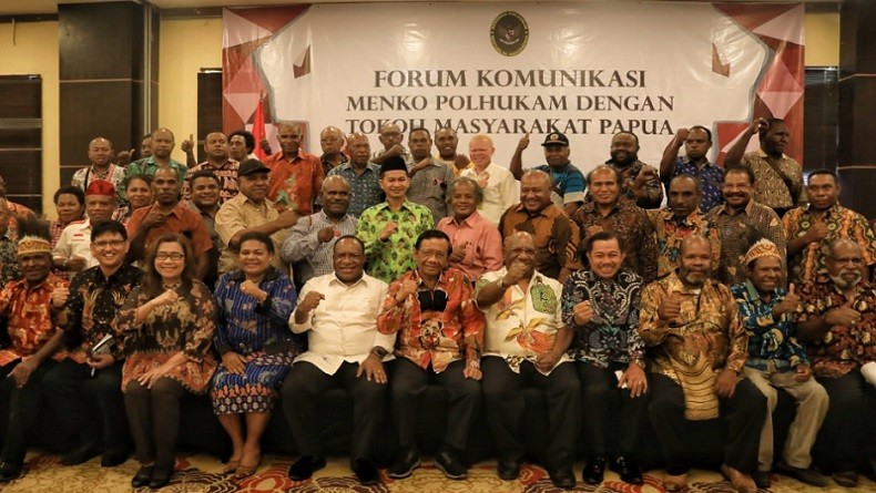 Menko Polhukam Mahfud MD Bertemu Tokoh Masyarakat Papua, Ini yang Dibicarakan