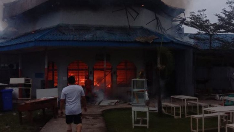 Lapas Perempuan Tanjung Gusta Medan Terbakar Minggu Pagi Ini