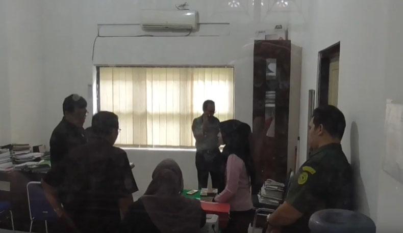 Pimpinan PN Medan Periksa Ruang Kerja Hakim Jamaluddin yang Tewas Dibunuh