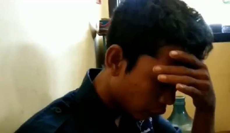 Maling di Pasuruan Babak Belur Dihajar Warga Usai Kepergok Gasak Motor