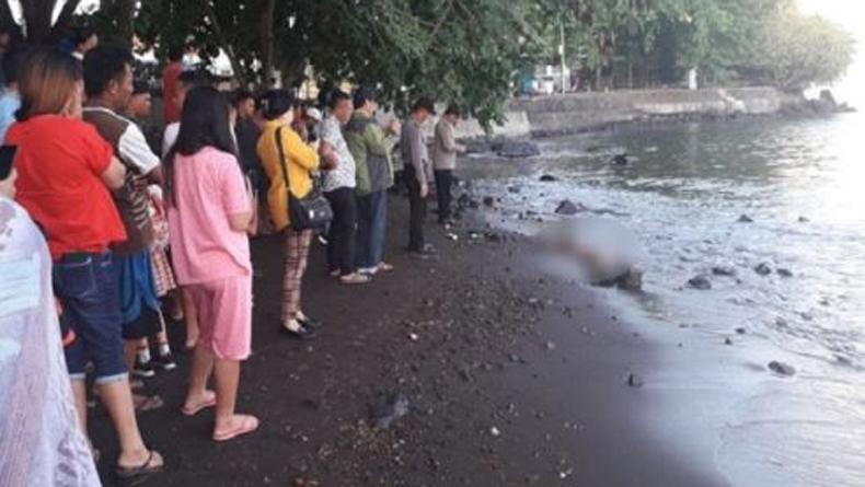 Penemuan Mayat Remaja di Pantai Malalayang Gegerkan Warga Manado
