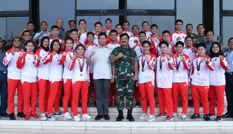 Panglima TNI Puji Prestasi Tim Karate Indonesia di SEA Games 2019