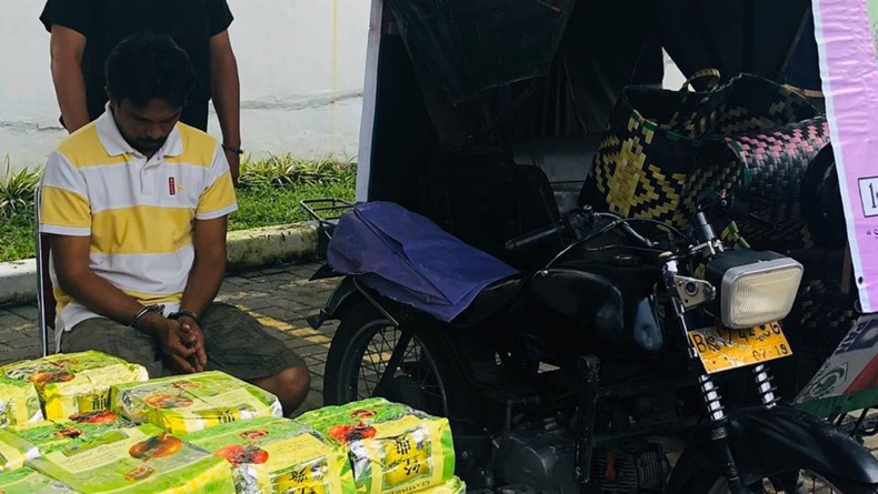 Zul, Penarik Betor yang Jadi Pengedar Sabu Jaringan Internasional