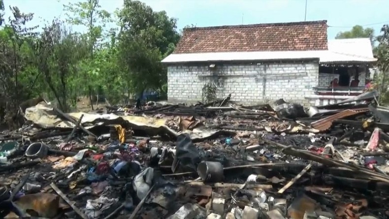 Tungku Api Menyala, Rumah Dukun Bayi di Tuban Terbakar saat Ditinggal Jemput Pelanggan