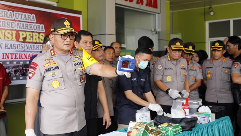 Polda Sumut Ungkap Peredaran 10 Kg Sabu, Satu Pengedar Tewas Ditembak