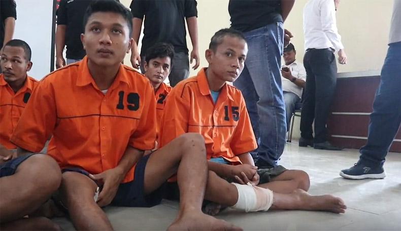 Tusuk Petugas, Begal dan Bajing Loncat di Belawan Tersungkur Ditembak Polisi