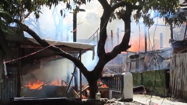 6 Rumah Warga di Parepare Hangus Dilahap Api, Polisi Masih Selidiki Penyebab Kebakaran