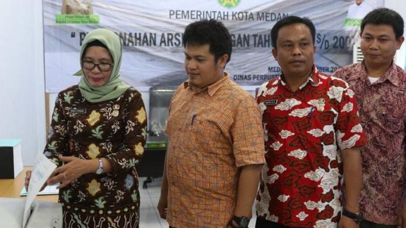 Hemat Ruang Penyimpanan, 20.500 Arsip Keuangan BPKAD Medan Dimusnahkan