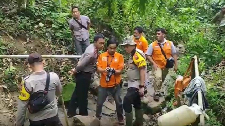 Tim Inafis Muara Enim Lakukan Rekonstruksi di TKP terkait Petani Kopi yang Tewas Diterkam Harimau