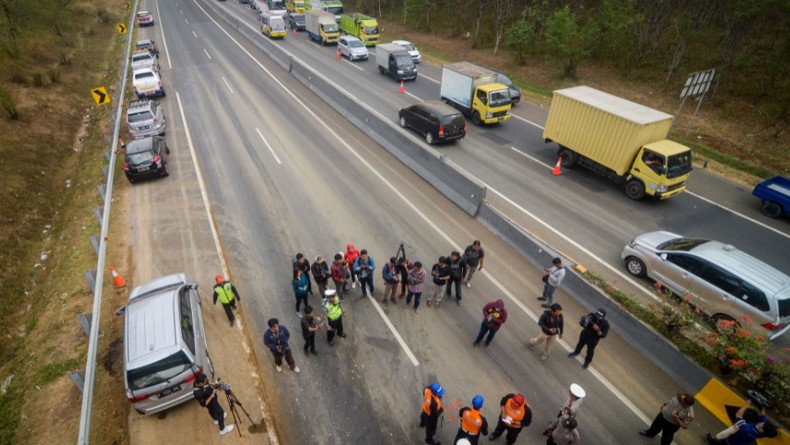 Hasil Penyelidikan Polisi, Ini Penyebab Kecelakaan Beruntun di Tol Cipularang