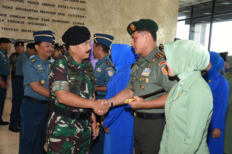 23 Perwira Tinggi TNI Resmi Naik Pangkat, Berikut Daftarnya