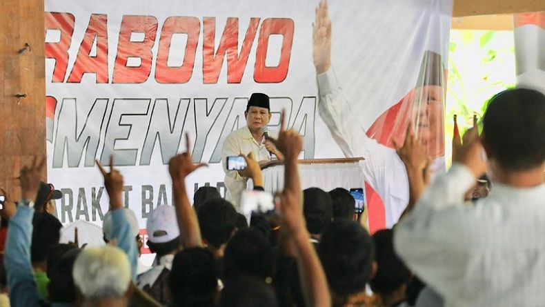 Ingin Kalahkan Jokowi, Prabowo Ajak Rakyat Bikin Gerakan Bola Salju