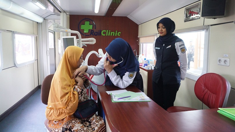 KAI Bangun Posko Kesehatan untuk Korban Banjir Jakarta - Bagian 2