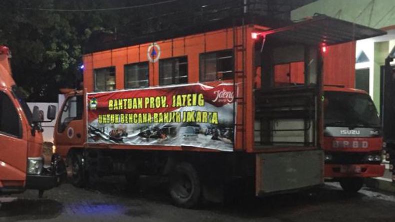 Pemprov Jateng Kirim Bantuan Logistik bagi Warga Terdampak Banjir Jabodetabek