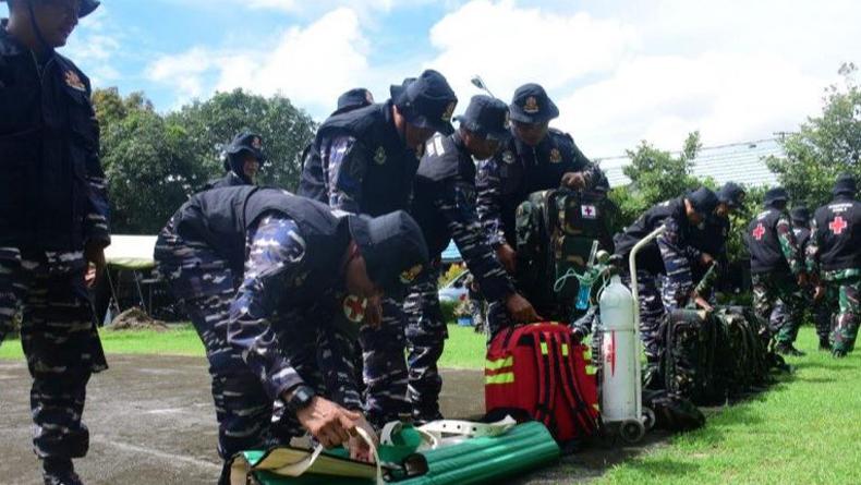 Cuaca Ekstrem, Lantamal VI Makassar Siagakan Tim Reaksi Cepat Penanggulangan Bencana