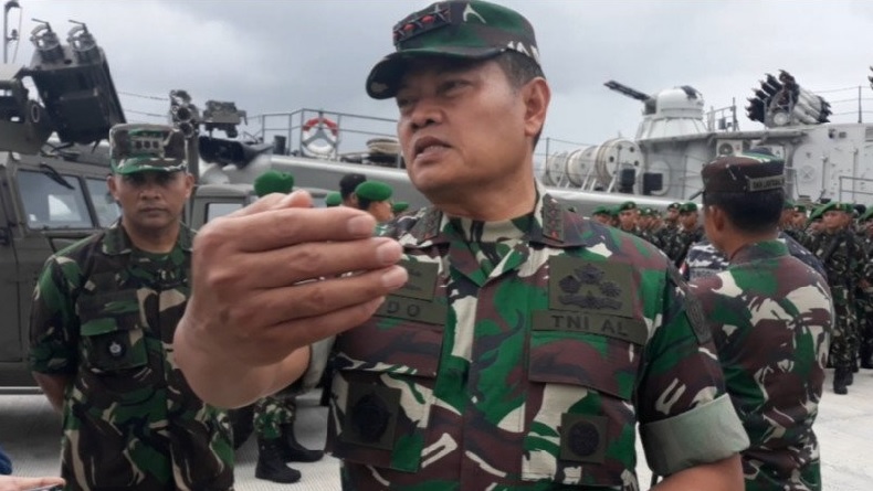 Kapal Perang Berjaga, TNI Minta Nelayan Natuna Tak Cemas