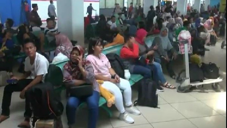 Cuaca Ekstrem, Puluhan Penerbangan di Juanda Alami Penundaan