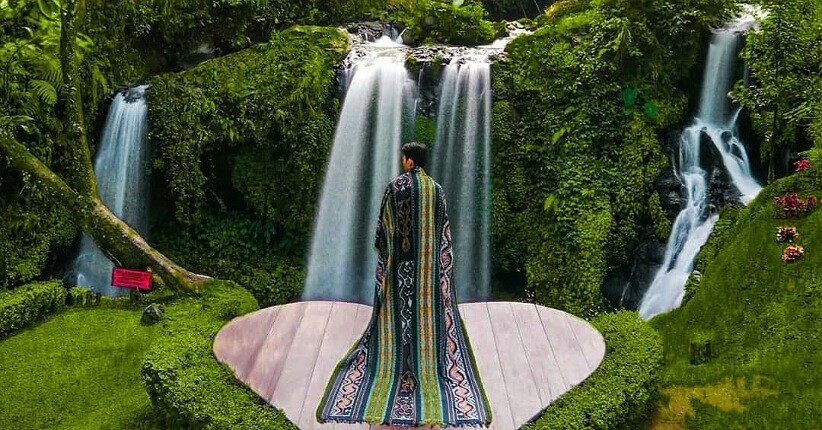 Pesona Curug Jenggala Baturraden, Bisa Selfie dengan 3 Air Terjun