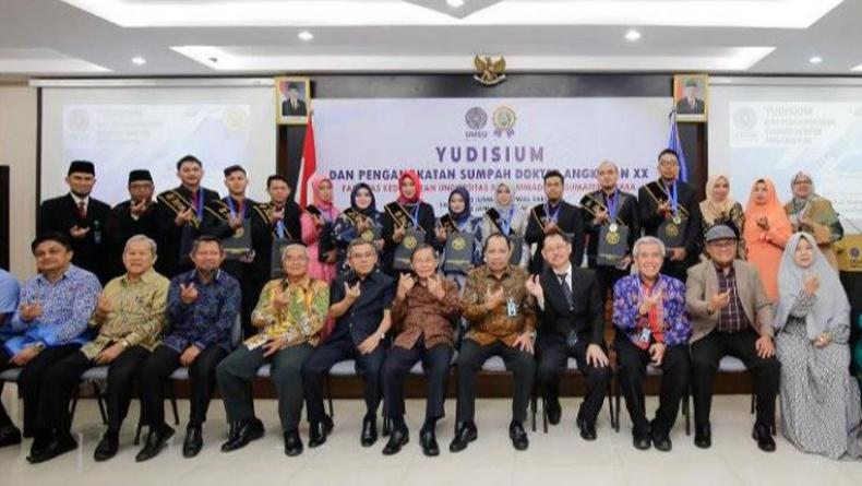 Yudisium FK UMSU, 11 Lulusan Resmi Sandang Gelar Dokter
