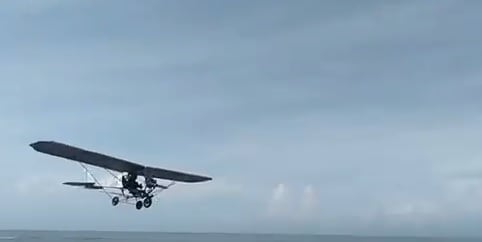 Montir Lulusan SD di Pinrang Buat Pesawat Ultralight dari Mesin Motor