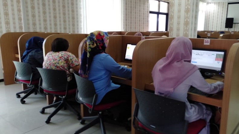 Demi Lolos CPNS, Peserta Ramai Jajal Simulasi CAT