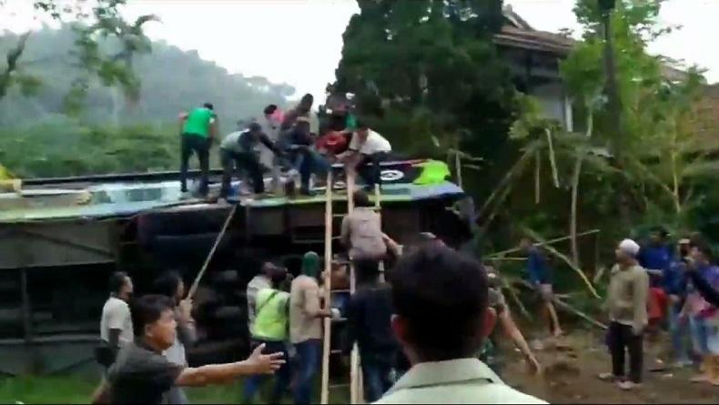Kecelakaan Bus di Subang Disebabkan Rem Tak Berfungsi