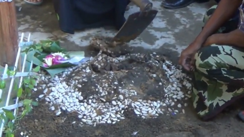 Makam Bayi di Rumah Kontrakan Raja Toto di Sleman Dibongkar