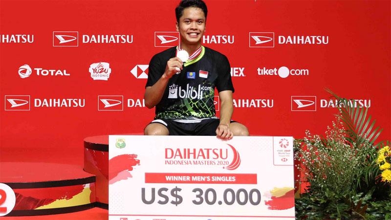 Juara Indonesia Masters 2020, Anthony Ginting: Gelar Ini ...