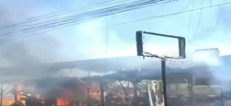 Kebakaran di Canggu Bali, Restoran dan Toko Antik Ludes Dilalap Api