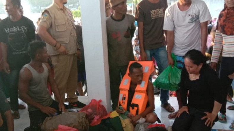 Kapal KM Risvin Pratama Tenggelam di Banggai Laut, 14 Penumpang Sempat Terombang-ambing