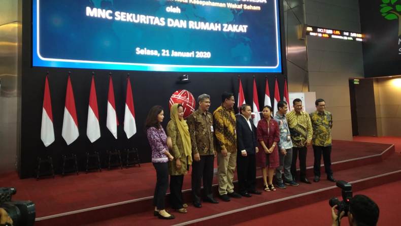 Dorong Wakaf Saham Mnc Sekuritas Gandeng Rumah Zakat