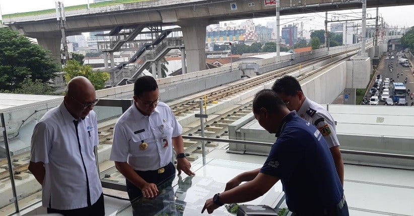 Anies Canangkan Fasilitas Integrasi Halte Transjakarta CSW Dan Stasiun ...