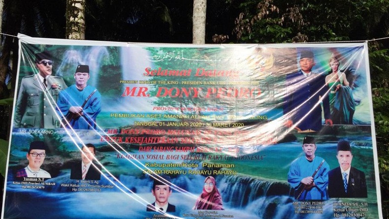 Geger Ormas IMD di Pariaman, Polisi: Modusnya Menipu Mirip Keraton Agung Sejagat