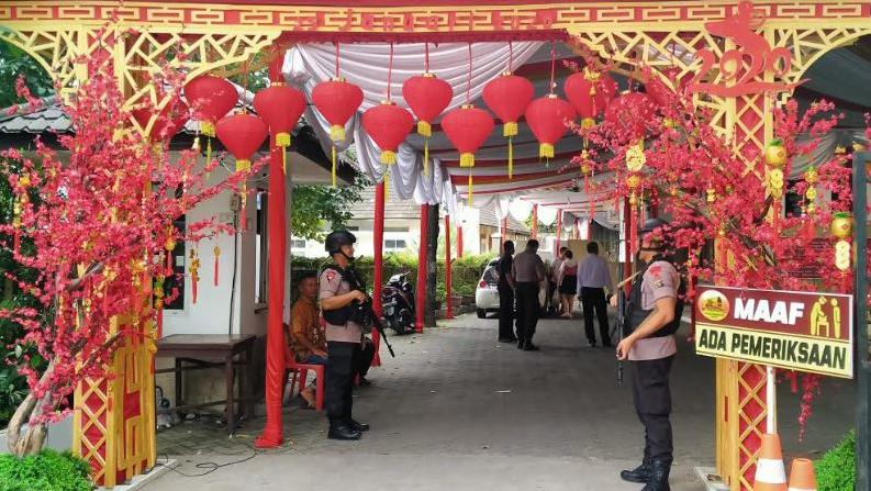 728 Personel Gabungan Dikerahkan Amankan Perayaan Imlek di Medan