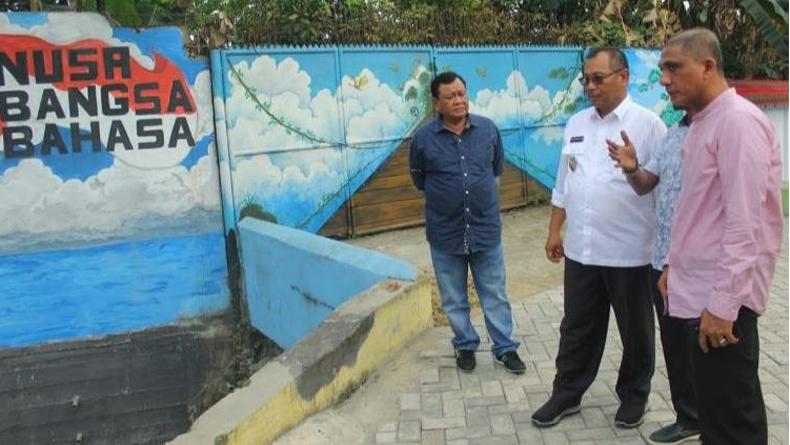 Percantik Wajah Kota, Plt Wali Kota Medan Akhyar Nasution Apresiasi Seni Mural