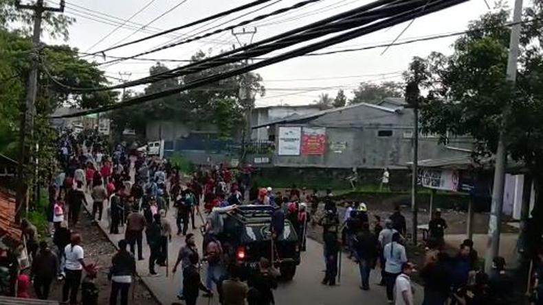 Pascabentrok 2 Ormas, Perbatasan Sukabumi-Cianjur Dijaga Ketat