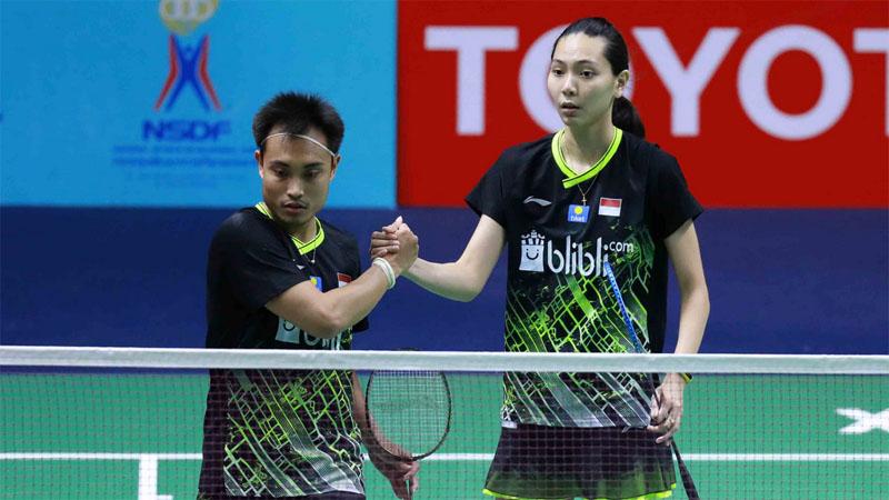 Hasil Indonesia Masters 2021: Tampil Beringas, Hafiz/Gloria Tendang Duo India