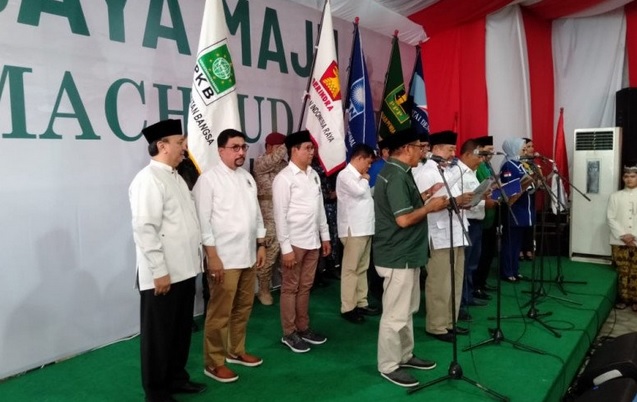 Machfud Arifin Diusung 5 Partai Maju Bacawali Surabaya 2020