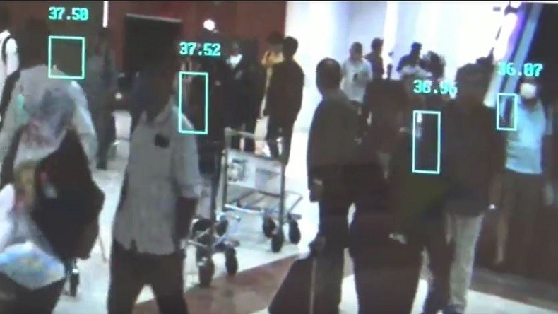 Antisipasi Virus Korona, LIA Pasang Alat Deteksi Suhu Tubuh di Terminal Kedatangan