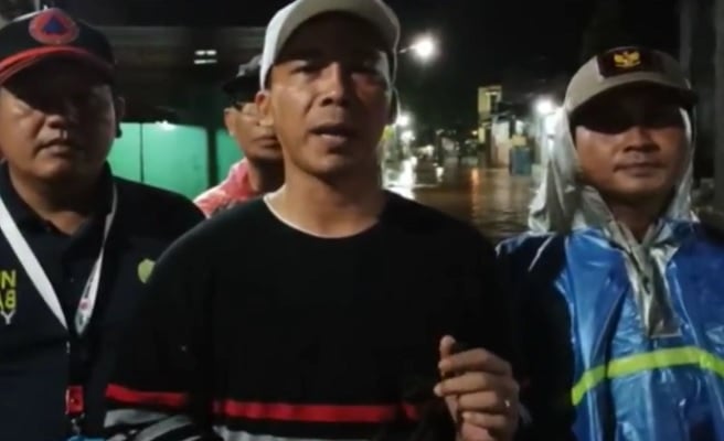 Banjir Bandang Terjang Kabupaten Batang Sebabkan Tembok Masjid Ambrol