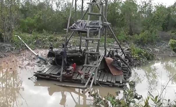 Dirazia Polisi, Penambang di Pangkalpinang Kabur hingga Terjun ke Kubangan Lumpur