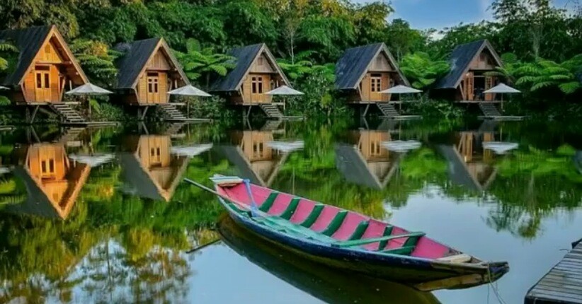 Dusun Bambu Jadi Wisata Eksotis di Bandung, Unik Ada Restoran Mirip