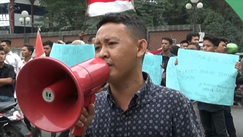 Mahasiswa Demo Plt Wali Kota Medan, Minta Jangan Sibuk Buat Kegaduhan