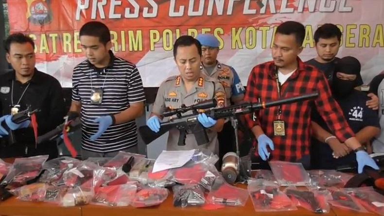 Jual Senjata Api Rakitan, Pegawai Perusahaan BUMN Ditangkap Polresta Tangerang